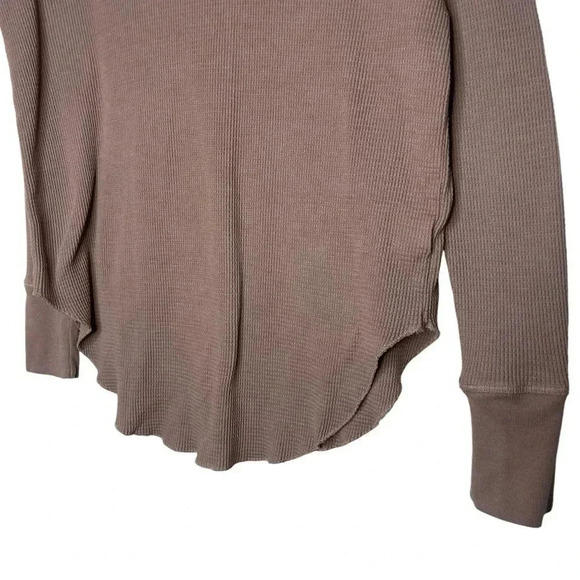 Babaton Thermal Cowlneck  Dusty rose pink/Taupe Size Small - Picture 8 of 10